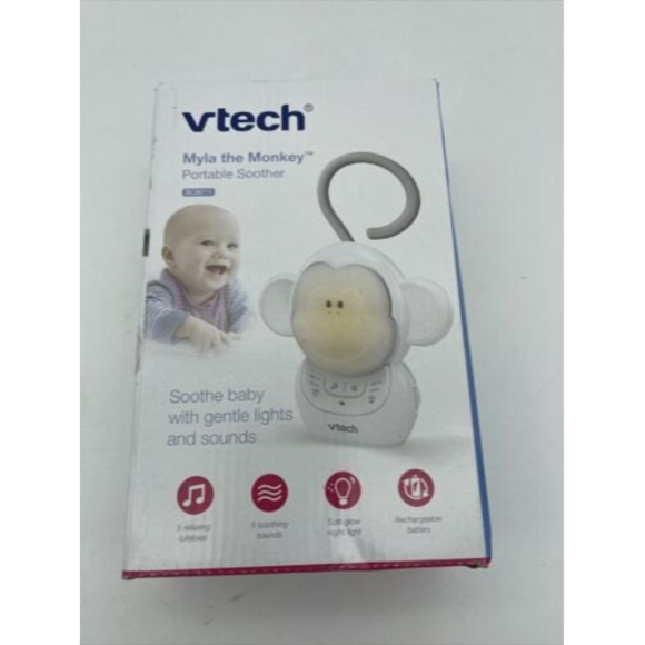 Toys V Tech Myla The Monkey Portable Sleep Soother Sound Machine 5